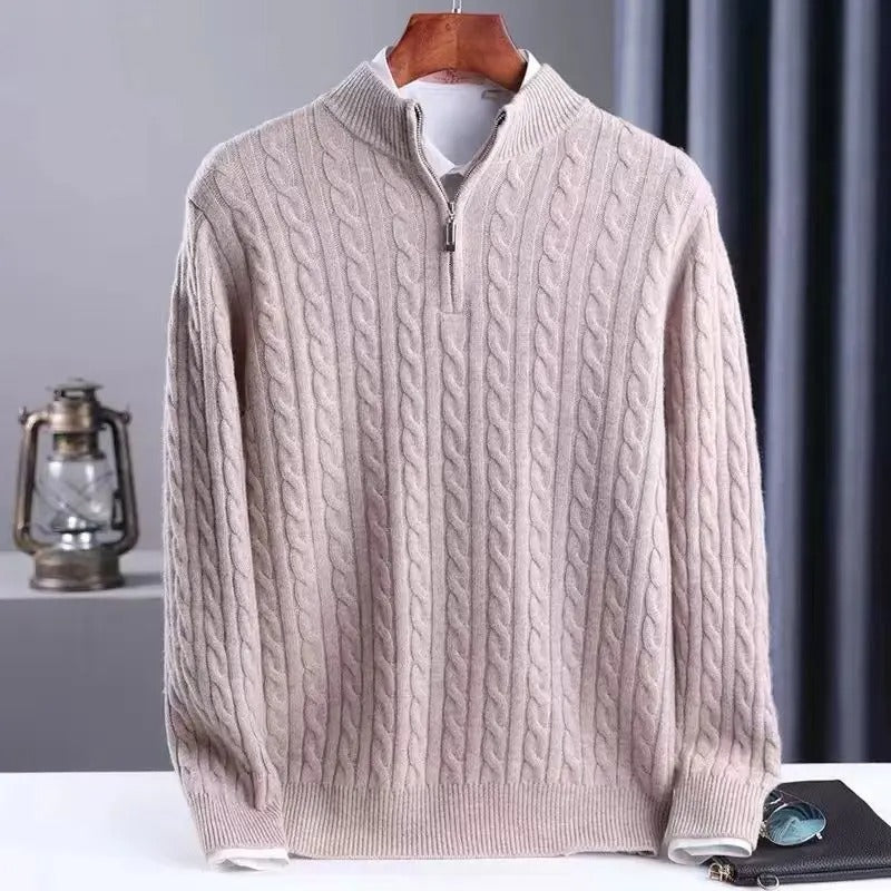 Cashmere Men's Sweater-2